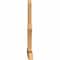 Ekena Millwork Redmond Smooth Timber Gable Bracket, Western Red Cedar, 84"W x 53"H x 3 1/2"D x 5 1/2"F, 15/12 Pitch GBW084X53X0406RED00SWR - alternate 4